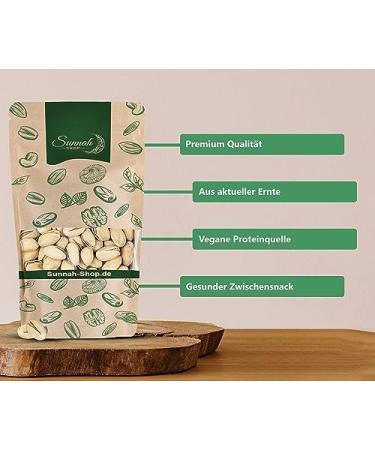 Sunnah Shop Roasted and Salted Crispy Pistachios from T rkiye | Roasted and refined with a pinch of salt | Salted Pistachio Nuts | antep f st (5 kg) - Buy Online on GoSupps.com