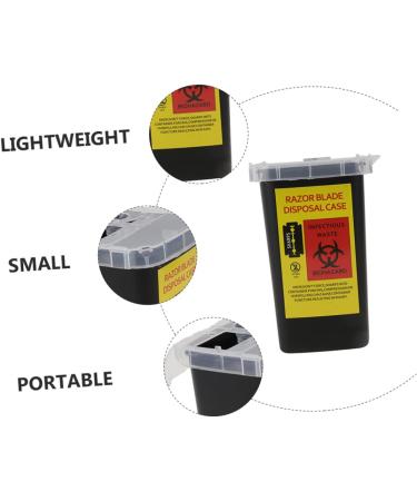 Minkissy 8 STK Blade Storage Box - Eco-Friendly Barber Razor Blade Dispenser & Recycling Container - Buy Online on GoSupps.com