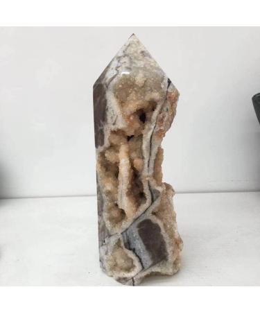 ARrase Natural Crystal Natural Flashing Star ore raw Stone Scepter (Size : 700-750g) - Buy Online on GoSupps.com