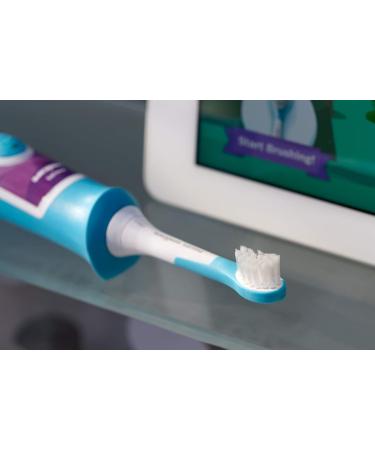 Philips Sonicare For Kids Electric Toothbrush HX6322/04 | Sonic Technology for Children | Includes Brush Heads Ages 4+ | International Shipping Available - Buy Online on GoSupps.com