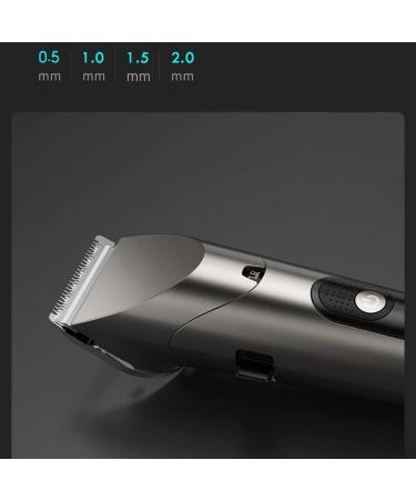 Buy Professional Electric Hair Clipper with LED Screen - Rechargeable & Washable Trimmer for Men - Strong Steel Cutter Head (Color D - Buy Online on GoSupps.com