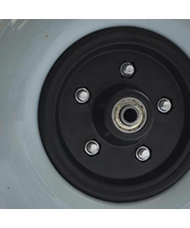 Wheelchair Front Wheel Wheelchair Wheels 8 inch Solid Tire Electric Wheelchair Accessories Wheelchair Front Small Wheel Without Pneumatic Tires/8Inch - Buy Online on GoSupps.com