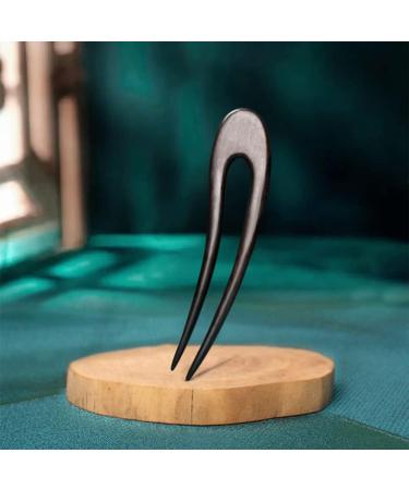FOMIYES u-shaped hairpin four prong hair fork hair fork 4 prong bridal hair accessories hair fork clip 4 prong hair fork hair clips for girls u shaped hairpin Hair up ball head bride Wood - Buy Online on GoSupps.com
