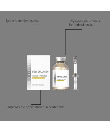 Ampoule liftante intensive aux peptides de soie - Lifting et raffermissement visibles de la peau gr ce un soutien profond du collag ne s rum anti- ge pour lisser les rides et ridules (1 One Size) 50 ml (Lot de 1) 1 - Buy Online on GoSupps.com