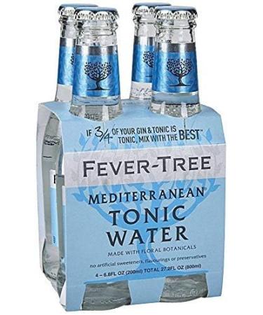 Fever Tree Mediterranean Tonic Water - 24 Pack (200ml Each) - Buy Online on GoSupps.com