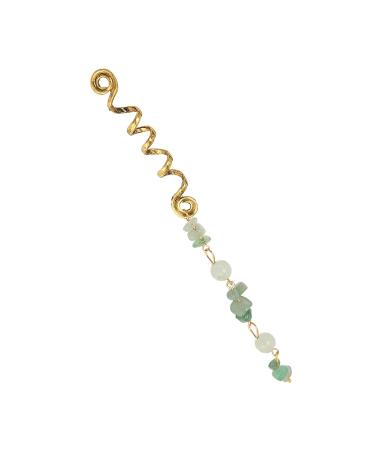 Exquisite Green Hair Dreadlock Jewelry - Large Alloy Braiding Rings (5 Pieces) for Parties | Fast International Shipping - Buy Online on GoSupps.com