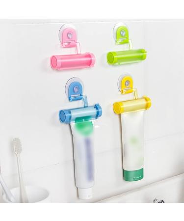 Tube Toothpaste Squeezer Rolling Tube Toothpaste Squeezer Toothpaste Squeezer Wall Mounted Toothpaste Dispenser For Bathroom Rolling Squeezer Toothpaste Dispenser Rotate Toothpaste Dispenser With Suc Blue - Buy Online on GoSupps.com