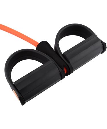 GOTOTOP Tube Pedal Puller - High Strength Elastic Abdomen Expander for Home Gym Workouts | Fitness Equipment for Sit-Ups Arm & Waist Training (Red - Buy Online on GoSupps.com