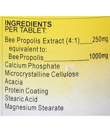 Health Plus Bee Propolis 1000mg Antioxidant & Energy Supplement - 60 Tablets - Buy Online on GoSupps.com