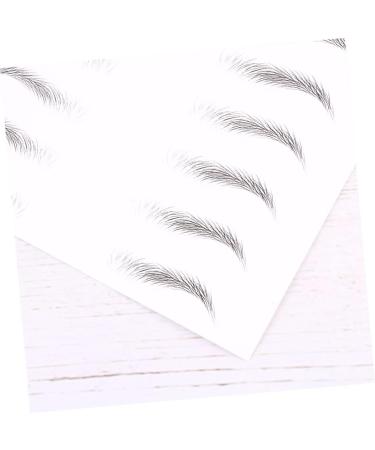 FRCOLOR 4 Sheets Makeup Stickers Eyebrows Transfer Stickers Brow Tatoo Eyebrow Stickers Simple 3d Cosmetic - Buy Online on GoSupps.com