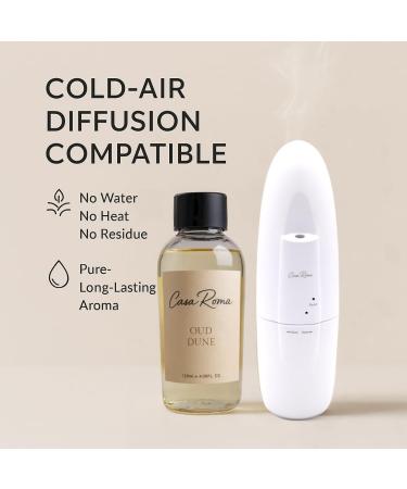 Casa Roma Heaven s Blossom Aroma Oil Premium Cold-Air Diffuser Oil Blend with Magnolia Cherry Blossom Jasmine & Vanilla Compatible with Casa Roma & Waterless Diffusers (120ml Bottle) - Buy Online on GoSupps.com
