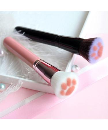 1PC Cat Paw Foundation Makeup Brush Professional Cosmetic Brush Foundation Brushes Powder Brush Blush Brush Multifunctional Cosmetic Tool Pink - Buy Online on GoSupps.com