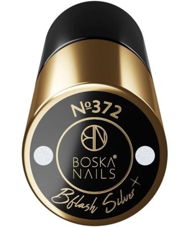 Divine Nails BFlash Silver Hybrid Varnish No. 372 6 ml - Buy Online on GoSupps.com
