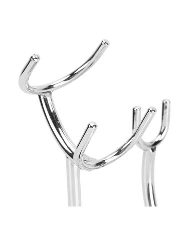 Premium Manual Razor Stand & Brush Soap Dish - Electroplated Metal for a Luxurious Shaving Experience | International Shipping Available - Buy Online on GoSupps.com