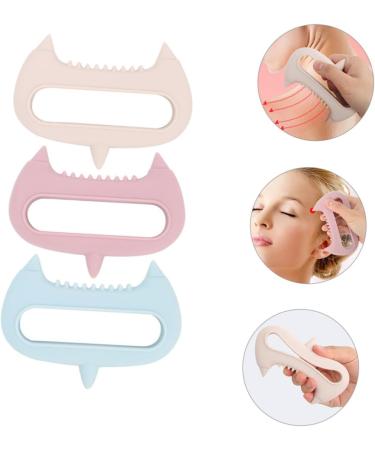 Beaupretty 6-StK Scalp Massage Device & Peeling Brush | Meridian Head Massage Tools for Optimal Scalp Health - Buy Online on GoSupps.com