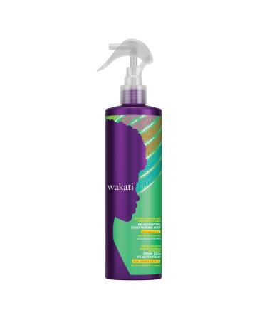 Wakati Re-Activating Moisturizing Detangling Defining Conditioning Mist for Natural Afro Hair 195 ml