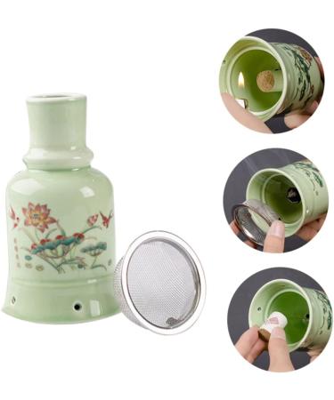 JECOMPRIS Ceramic Moxibustion Pot - 2-Piece Moxa Heating Box for Whole Body Wellness | International Shipping Available - Buy Online on GoSupps.com