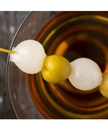 Sanniti Cocktail Onions Silver Skin 12.3 oz (Pack of 2) - Premium Pickled Silver Skin Onions - Buy Online on GoSupps.com