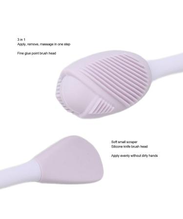 Soft Reusable Silicone Face Mask Mixing Bowl Set with Spoon Brush - Ideal for Beauty Salons | International Shipping - Buy Online on GoSupps.com