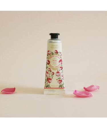 Panier des Sens Rose Hand Cream with Olive Oil & Shea Butter - 1 Fl Oz (30ml) - Made in France - 97% Natural - Buy Online on GoSupps.com