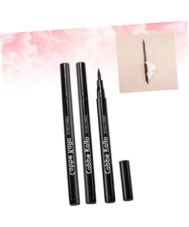 Beavorty 15 pcs Gel Tool Pen Eyeliner Eye Black Smudge-proof Liquid Ladies Dry Waterproof Women Fast Makeup 1 count (Pack of 1) As Shownx3pcs - Buy Online on GoSupps.com