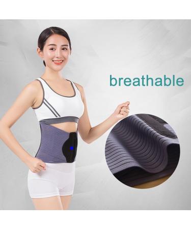 Breathable Lower Back Bandage for Pain Relief | Lumbar Support for Herniated Disc | Orthopedic Waist Trainer for Men & Women - Black XXXL - Buy Online on GoSupps.com