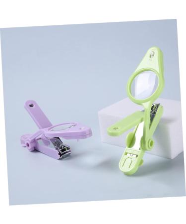 minkissy 1pc Nail Clippers Puppy Nail Illuminated Nail Clipper Cuticle Clippers Toenails Clippers Manscape Trimmer for Men Toenail Clipper Stainless Steel Japan Miss Magnifier Purple 15*4.5*1.6cm Purple - Buy Online on GoSupps.com