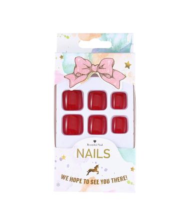Brishow Artificial Foot Toenails - 24pcs Acrylic Stick-On Toenails for Women & Girls - Perfect Fake Toenails for a Stylish Look - Buy Online on GoSupps.com
