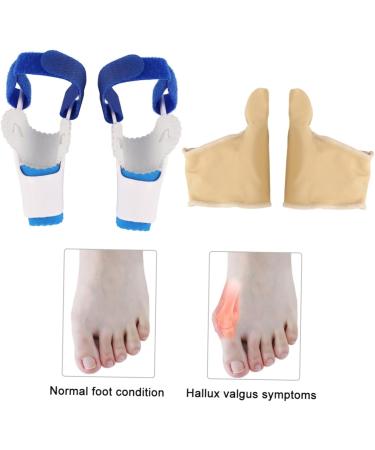 Healeved 6-Piece Toe Nail & Bunion Protector Set - Pedicure Stand, Thumb Splint, Toe Dividers - Assorted Colors - 13X6cm - Buy Online on GoSupps.com