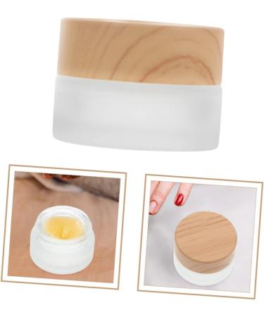 Beavorty Pen wash cup nail remover bottle eyeshadow dead skin soaking tool manicure soaking tool terrarium makeup containers Glass Craft Nail Art Cleaning Cup with cover travel size wood - Buy Online on GoSupps.com