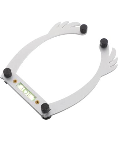 Healeved 4pcs Brow Mapping Tool Eyebrow Measuring Ruler Eyebrow Shaping Kit Foldable Aluminum Alloy - Buy Online on GoSupps.com