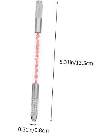 Healeved 6 Pcs Fruit Embroidery Pen Eyebrow Microblading Kit Pen Makeup Tool Aluminum Alloy 1 count (Pack of 1) Assorted Colorx2pcs - Buy Online on GoSupps.com