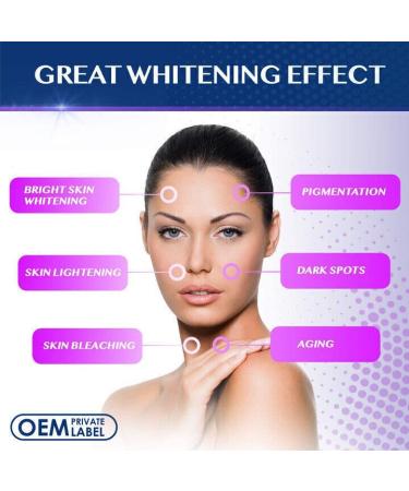 NIJIESHENG Skin Whitening Glutathione 2000 mg - Brightening Pills 90 Capsules for Effective Skin Lightening - Buy Online on GoSupps.com