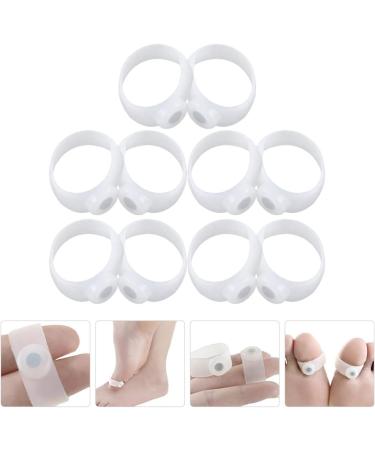 Shop Hemoton 20 Pairs Toe Ring Covers - Elastic Band Massage Rings for Acupoint Relief | Silicone Toe Tools in Travel Box - Buy Online on GoSupps.com