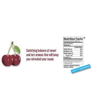 Polar 100% Natural Seltzer - 12 x 1 L - Black Cherry | Refreshing Sparkling Water - Buy Online on GoSupps.com