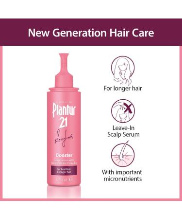 Plantur 21 Longhair Booster 125ml - Women's Hair Growth Serum for Brilliant, Long Hair - Paraben and Silicone-Free - Buy Online on GoSupps.com