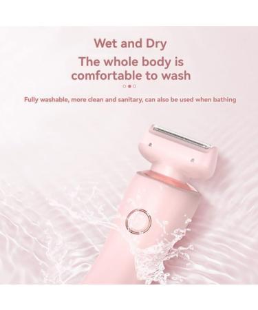 The Glide Pro 3.0 Razor Dusk Razor for Women Dusk Glide Pro 3.0 Shaver DuskOfficial Waterproof Electric Razor Painless Hair Removal 2 in 1 Wet & Dry for Leg Arm Underarm Pubic Area (Pink) - Buy Online on GoSupps.com