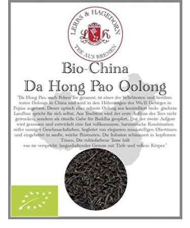 Lerbs & Hagedorn Organic semi-fermented tea from China Da Hong Pao Oolong 1 kg