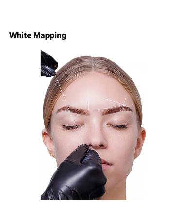 Brow Mapping String Eyebrows PMU Symmetrical Measuring Tool-White - Buy Online on GoSupps.com