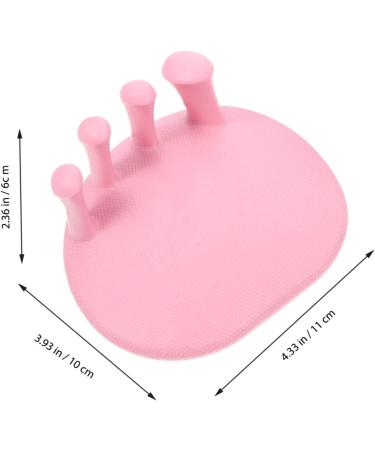 4 Pairs Healeved Toe Separators & Gel Protectors for Women - Toe Splints, Thumb Splint, Nail Polish Gel, Hip Pads - Foot Correctors & Stretcher with Arch Support - Pink (11X10X6CMx4pcs) - Buy Online on GoSupps.com