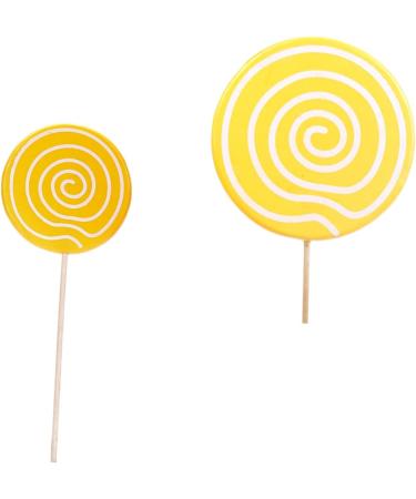 UKCOCO 8pcs Birthday Candy Ornaments Food Photography Props Baby Decor Kids Candy Cane Ornaments Wedding Headband Pink Sweets Artificial Christmas Tree Kid Food Bamboo Gift Child Lollipop - Buy Online on GoSupps.com