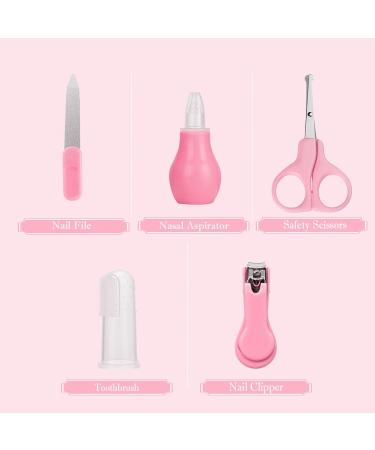 Idota 9-Piece Baby Care Set - Pink Newborn Essentials for Daily Care | International Shipping Available - Buy Online on GoSupps.com