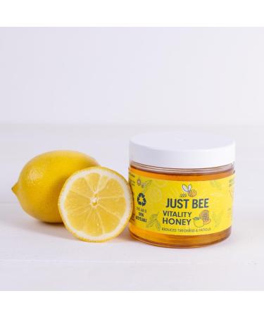 Vitality Honey with Ginseng Lemon Extract & Vitamins B1-B12 for Tiredness & Fatigue (260g) - Buy Online on GoSupps.com