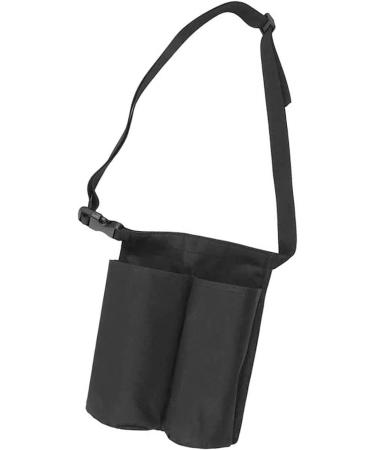 Perfk Massage Bottle Bag - Adjustable Length Oil & Lotion Case with 2 Pockets | Portable Waist Double Bottle for Massage Therapy - Buy Online on GoSupps.com