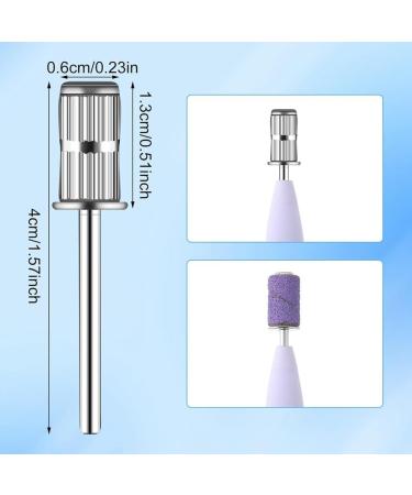 GOSIA 20 Pieces Nail Drill Bit Mandrel Drill Bit for 3/32 Inch Nail Drill Bit Replacement Sanding Band Shaft - Buy Online on GoSupps.com