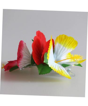LALAFINA Hair Grips Makeup Hawaiian Flower Hairpin Hula Dance Hair Claw Clips - Buy Online on GoSupps.com