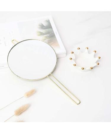BESPORTBLE Handheld Round Mirror - Wall Hanging Makeup Mirror for Home & Travel | Bathroom & Salon Use - Buy Online on GoSupps.com
