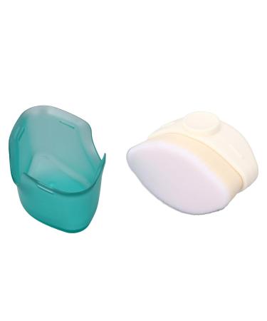 Portable Sunscreen Brush for Kids - Multipurpose Soft Compact with Protective Cover (Green) - International Shipping Available - Buy Online on GoSupps.com