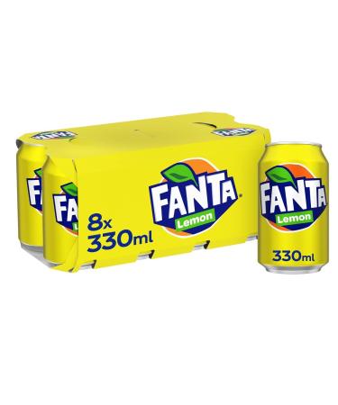Fanta Lemon 8 x 330 ml
