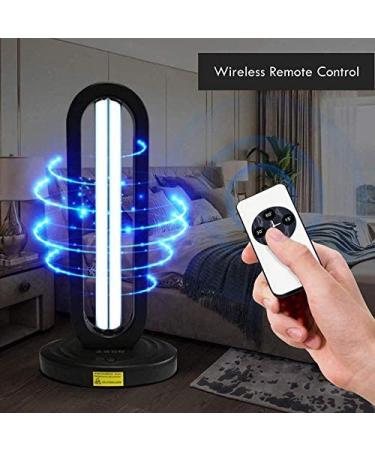UVILIZER Tower - Portable UV Light Sanitizer Lamp w/ Remote Control | 38W UVC Disinfection Bulb | Kills Germs, Bacteria, Virus | For Home, Baby Room, Office | USA - Buy Online on GoSupps.com